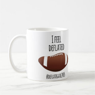 Ich fühle mich deflated.. Deflate Gate 2015 Kaffee Tasse