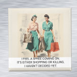 Ich fühle mich ein Spree kommend lustiges Retro-50 Magnet<br><div class="desc">Dieses Design wurde mithilfe von digitaler Kunst erstellt und kann in dem Bereich personalisiert sein, der zur Verfügung gestellt wird, oder indem Sie den Klick wählen, um weitere Optionen anzupassen und den Namen, die Initialen oder die Wörter zu ändern. Sie können auch die Textfarbe und den Textstil ändern oder den...</div>
