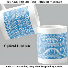 Ich fühle mich nicht sehr fleißig versteckte Nachr Kaffeetasse