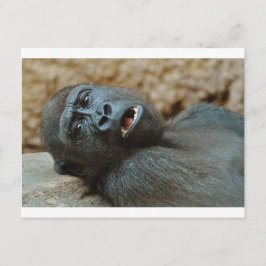 "Ich fühle mich so müde Postkarte