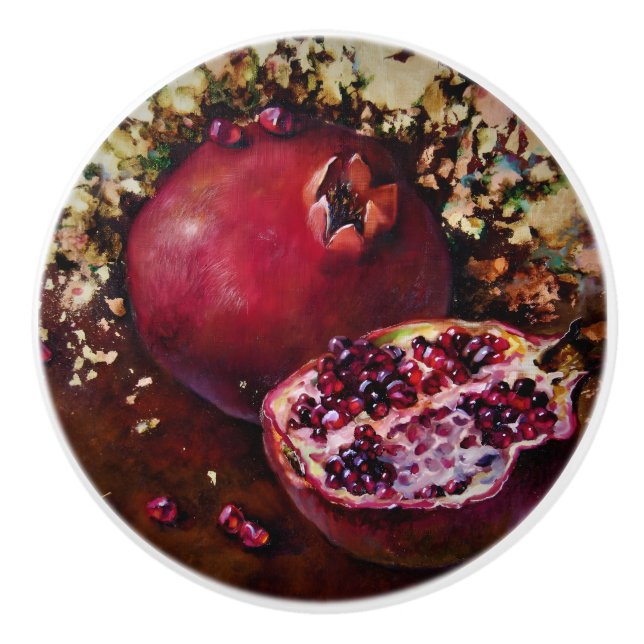 ICH FÜHLE SICH GLÜCK KERAMIKKNAUF (Vorderseite)