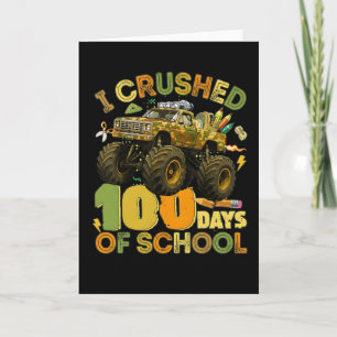 Ich fuhr 100 Tage Monstertruck-Schulwahn Karte