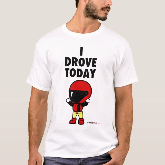 Ich fuhr heute - Speedario Shirt (Vorderseite)