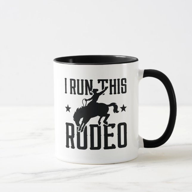 Ich führe dieses Rodeo Tasse (Rechts)