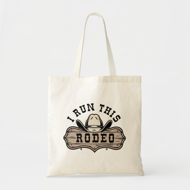 Ich führe dieses Rodeo Tragetasche (Vorne)
