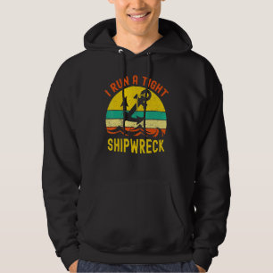 Ich führe ein Vintages Schiffswrack im nautischen Hoodie