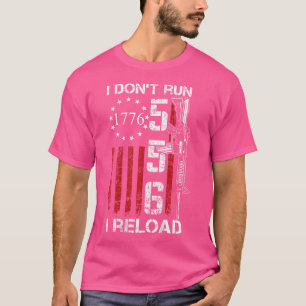 Ich führe nicht aus, dass ich die USA Flag Pro Gun T-Shirt