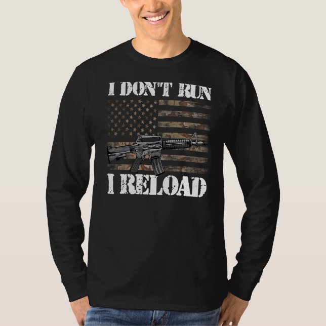 Ich führe nicht durch, dass ich die amerikanische  T-Shirt (Vorderseite)