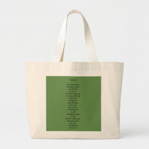 Ich für mich Gedicht auf Tasche