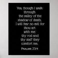 Ich fürchte kein Übel - Psalmen 23:4