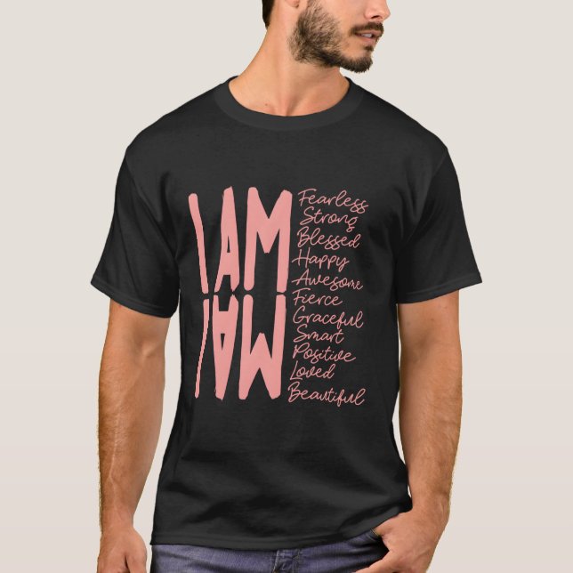 Ich fürchte mich, ich bin stark, ich bin gesegnet T-Shirt (Vorderseite)