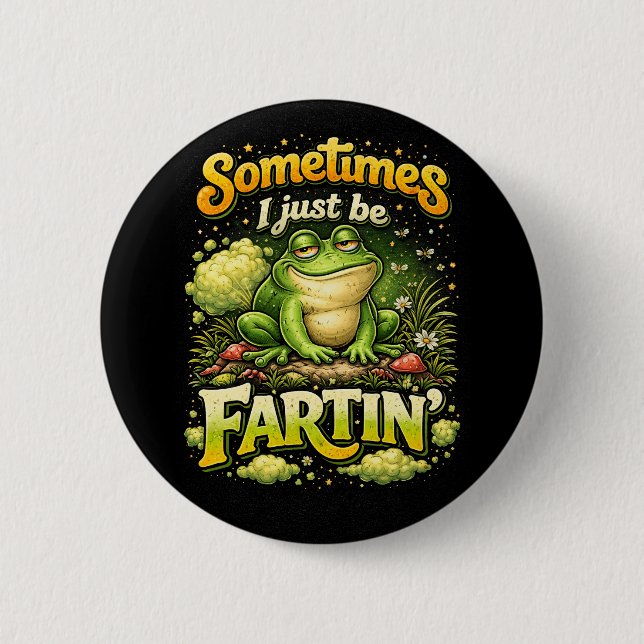 Ich furze nur button (Vorderseite)