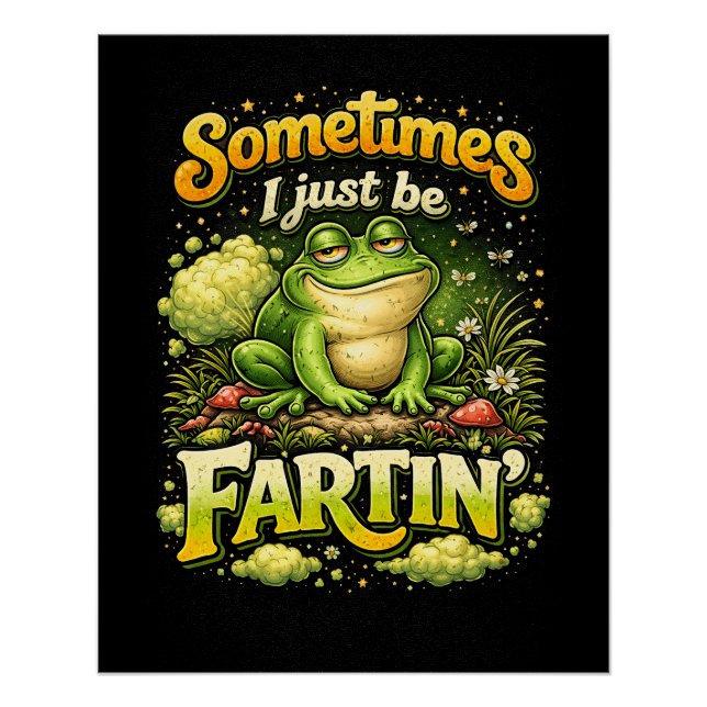 Ich furze nur poster (Vorderseite)