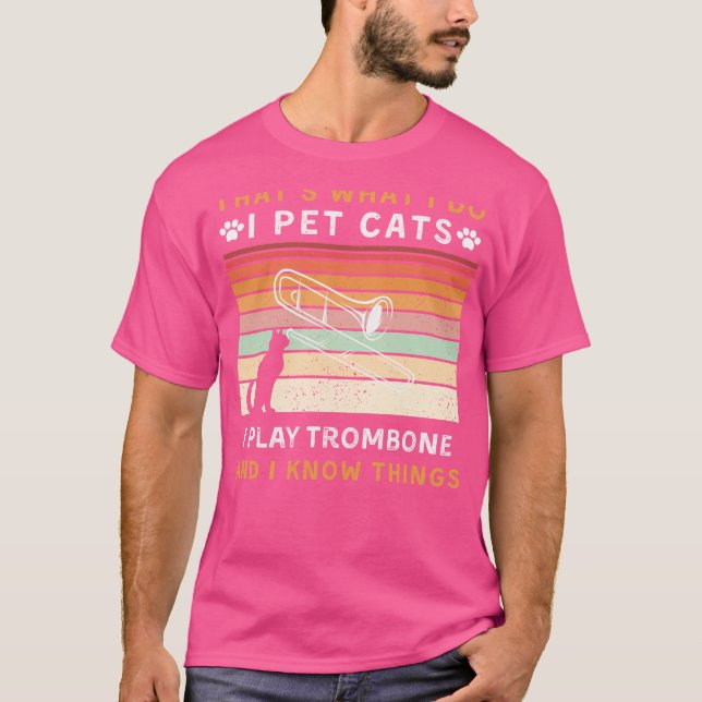 Ich füttere Katzen, spiele Knochen, und ich kenne  T-Shirt (Vorderseite)