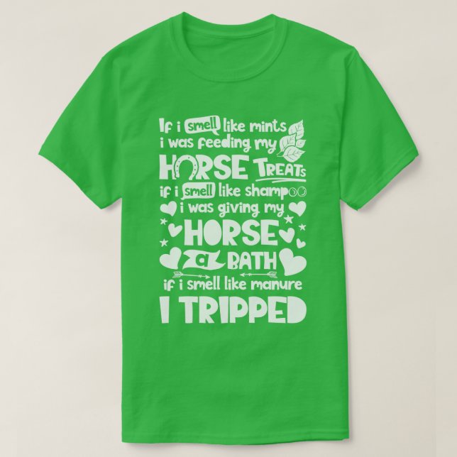 Ich Fütterte meine Reitfrauen ( T-Shirt (Design vorne)
