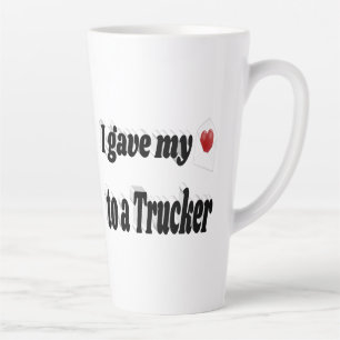 Ich gab meinem Herz einen schwarzen Text für einen Milchtasse