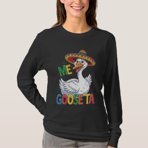 Ich Gans nach Mexiko Lustiger Spanischer Gans Wort T-Shirt