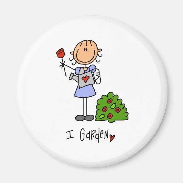 Ich Garten Magnet (Vorne)