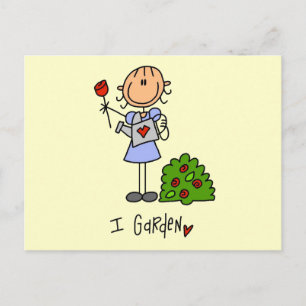 Ich Garten T-Shirts und Geschenke Postkarte