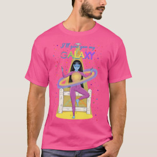 Ich gebe dir meine Galaxie - transparent T-Shirt