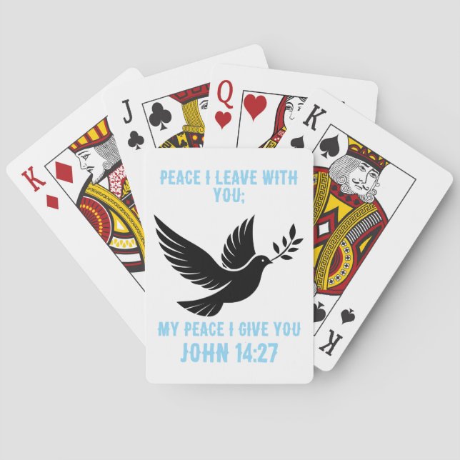Ich gebe dir meinen Frieden Spielkarten (Rückseite)