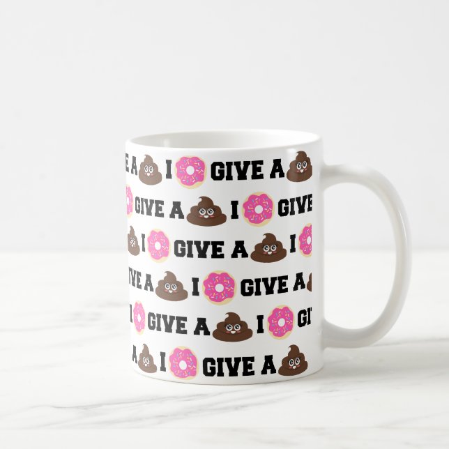 Ich gebe 'Donut' eine 'Poo'-Tasse Tasse (Rechts)