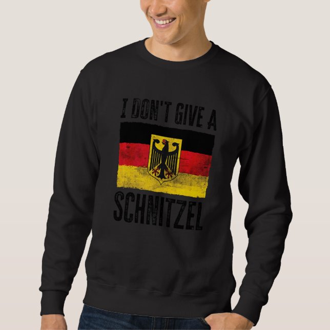 Ich Gebe Ein Schnitzel  15 Sweatshirt (Vorderseite)