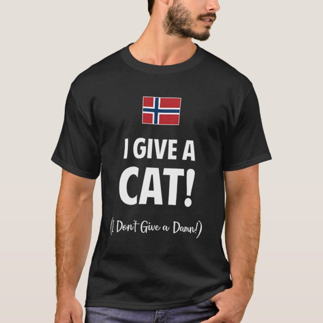 Ich gebe eine Katze T-Shirt (Vorderseite)