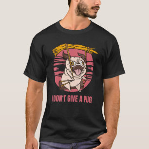 Ich gebe einem Pug schwingenden Hund Vintage Pug S T-Shirt
