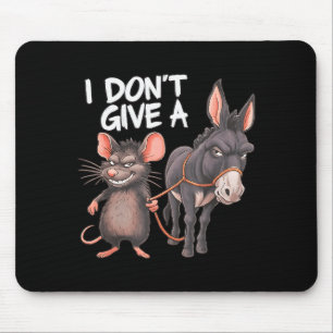 Ich Gebe Einen Rattenmaus Esel Lustig Sarkastisch  Mousepad