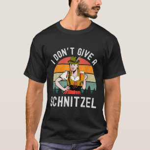 Ich gebe kein Schnitzel Beer Wurst Funny Deutsch T-Shirt