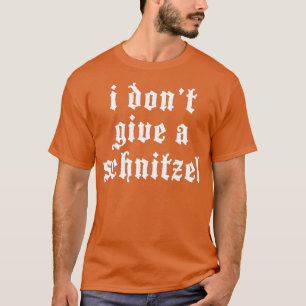Ich gebe kein Schnitzel-Deutsch-lustiges Oktoberfe T-Shirt