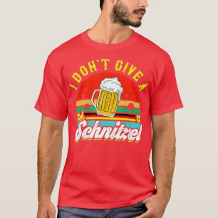 Ich gebe kein Schnitzel Lederhosen Geschenk Oktobe T-Shirt
