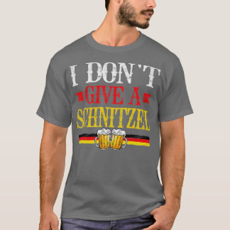 Ich gebe kein Schnitzel lustige deutsche Männer OK T-Shirt