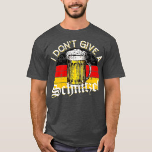 Ich gebe kein Schnitzel-Oktoberfest-Deutschland-Fl T-Shirt