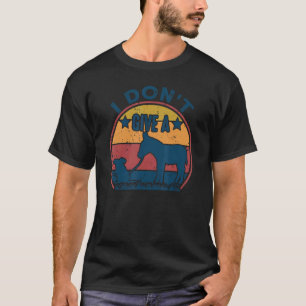 Ich gebe kein Vintages Sprichwort für Rattenspende T-Shirt