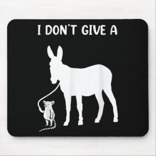 Ich gebe keine Ratten für Rattenliebhaber Mousepad