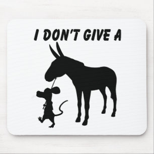 Ich gebe keine Ratten Mousepad