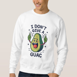 Ich gebe keinen guac avocado pun sweatshirt