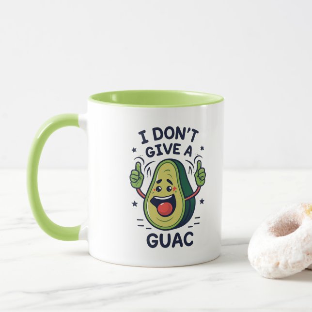 Ich gebe keinen guac avocado pun tasse (Mit Donut)