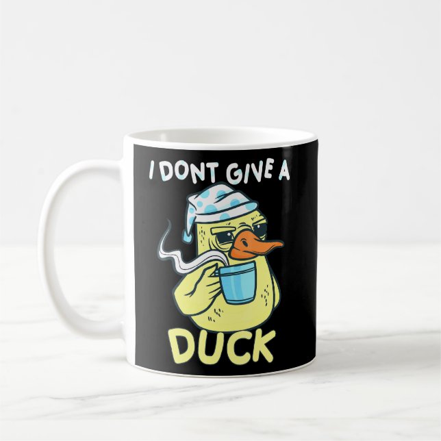 Ich gebe mir keine Duckkaffee Kaffeetasse (Links)