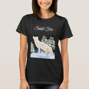 ICH GEBE SCHNEE FOX Tierpuff T-Shirt
