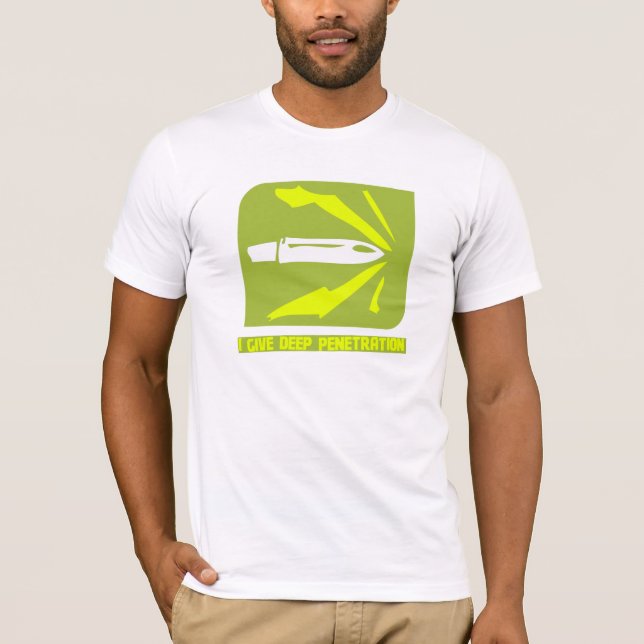 Ich gebe tiefes Durchdringen T-Shirt (Vorderseite)