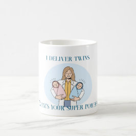 Ich gebe Twins Kaffeetasse