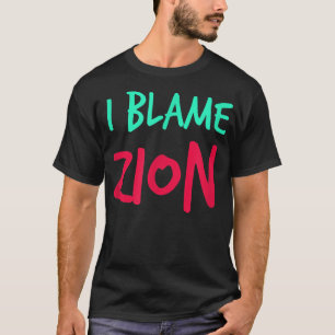 Ich gebe Zion Friends Vorname Buddy Nickname Per d T-Shirt