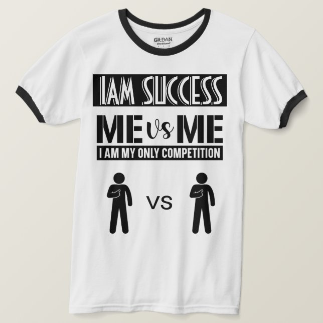 ICH gegen ICH T-Shirt (Design vorne)