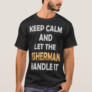 Ich gehe Angeln, um den Wahnsinn abzubauen T-Shirt