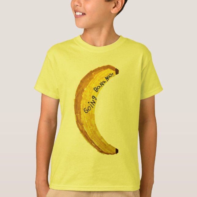 Ich gehe Bananen! T-Shirt (Vorderseite)