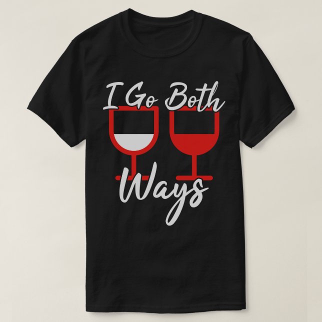 Ich gehe beide Wege 1 T-Shirt (Design vorne)