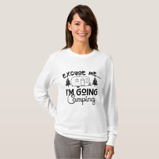 Ich gehe Camping Shirts